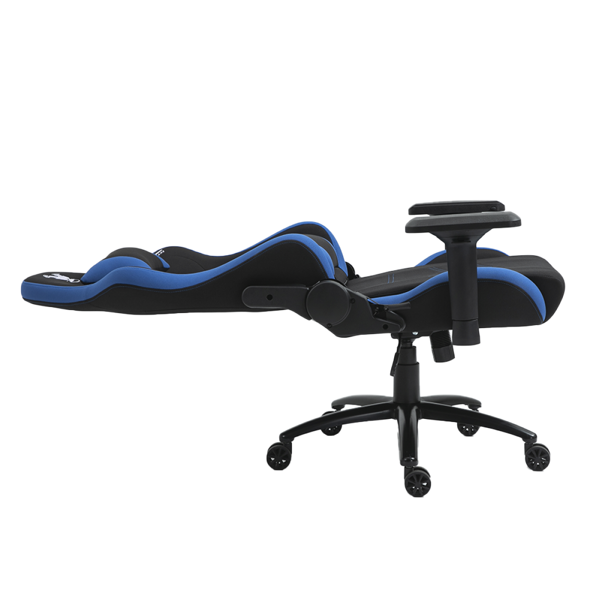 Cadeira Gamer Podcaster, Reclinável, 4D, Preta e Azul