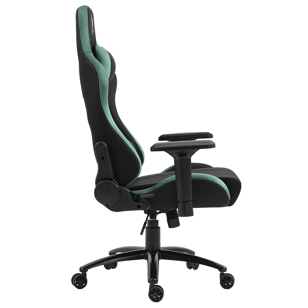 Cadeira Gamer Podcaster, Reclinável, 4D, Preta e Verde