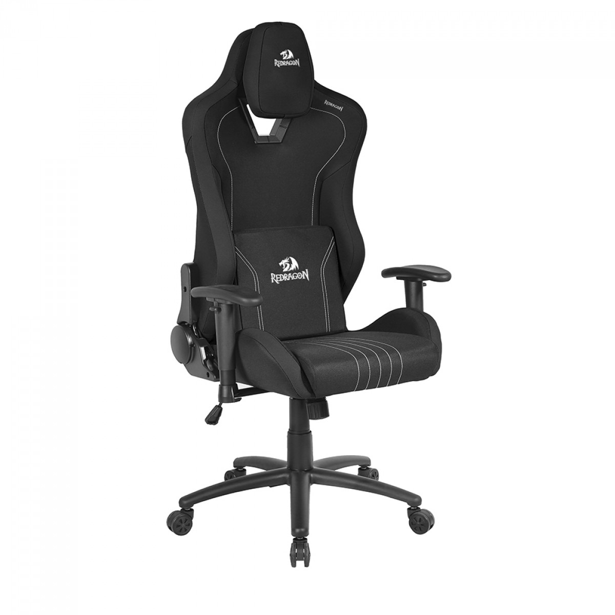 Cadeira Gamer Redragon Heth, Reclinável, 2D, Tecido, Preto, C313-B