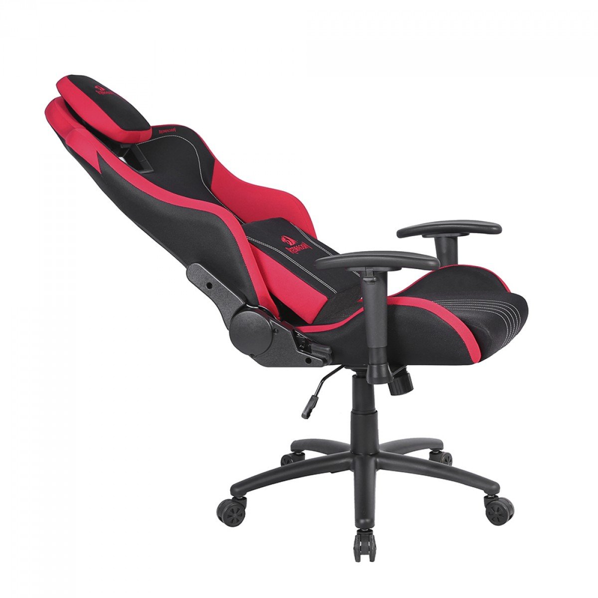 Cadeira Gamer Redragon Heth, Reclinável, 2D, Tecido, Preto e Vermelho, C313-BR