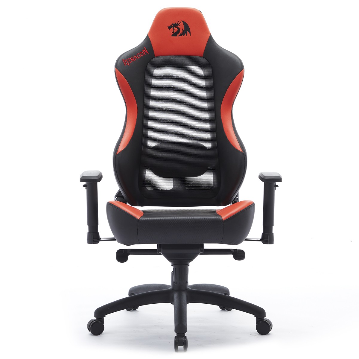 Cadeira Gamer Redragon Nero, Ajustável, 2D, Mesh, Preto e Vemelho, GG-101RB