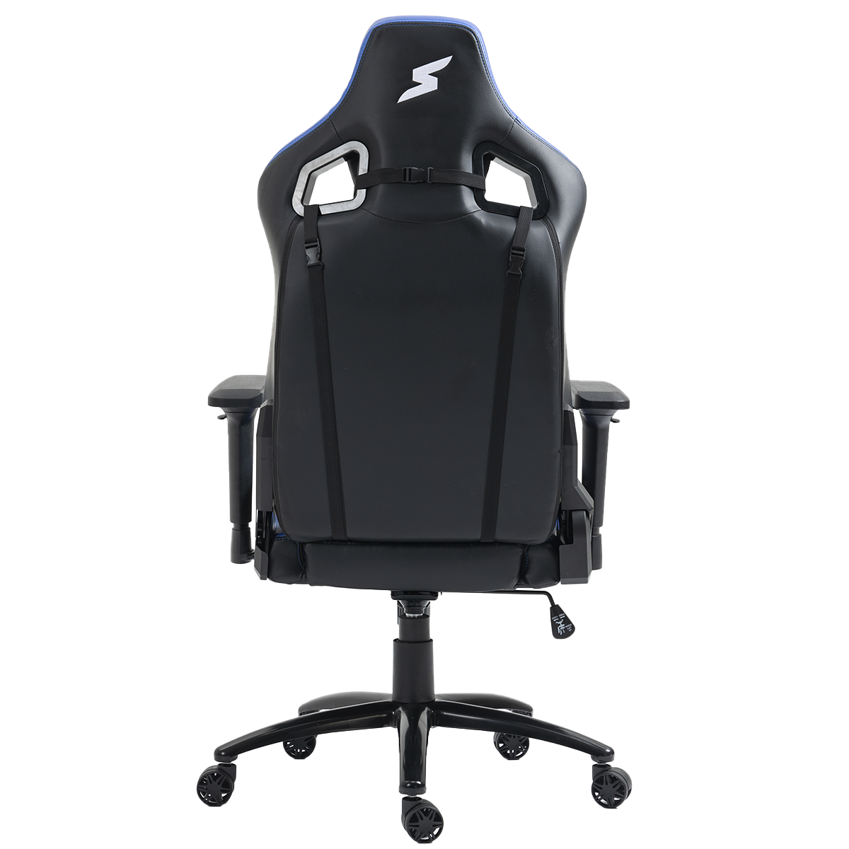 Cadeira Gamer SuperFrame Cleric, Reclinável, 4D, Preta e Azul