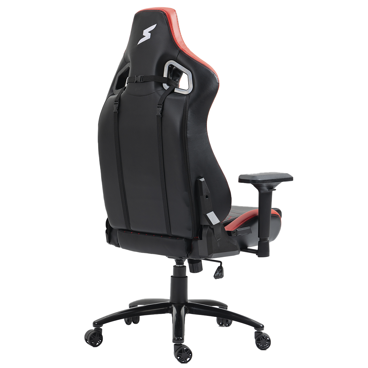 Cadeira Gamer SuperFrame Cleric, Reclinável, 4D, Preta e Vermelha
