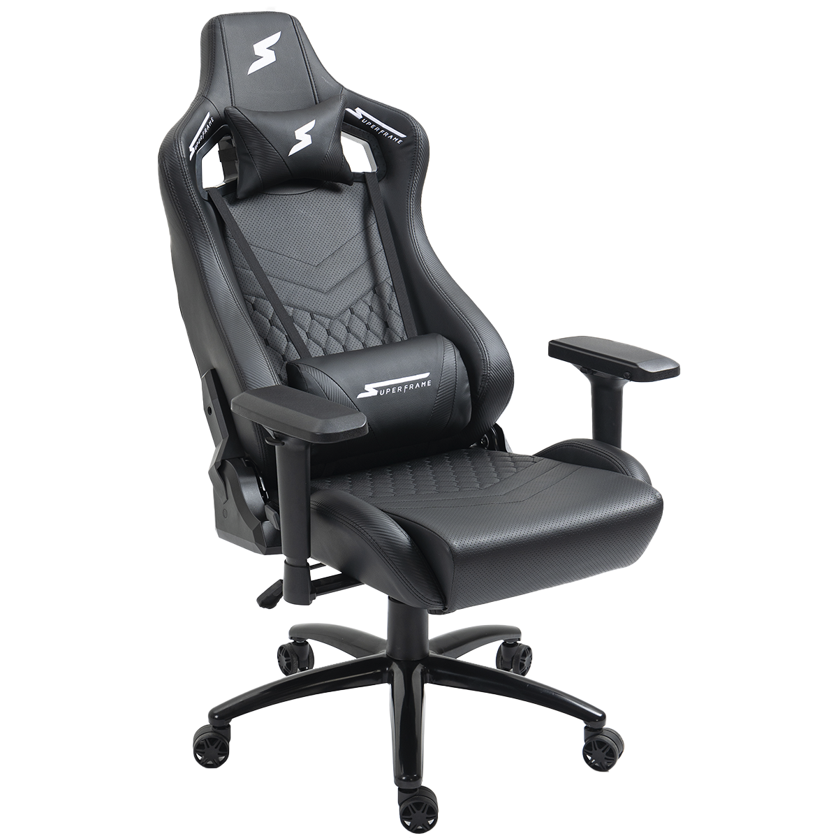 Cadeira Gamer Superframe Cleric Reclin Vel D Preto