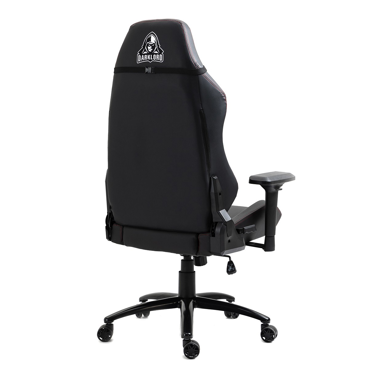 Cadeira Gamer SuperFrame Darklord, Reclinável, 4D, Suporta até 180KG, Preto, SFCD-DKBK