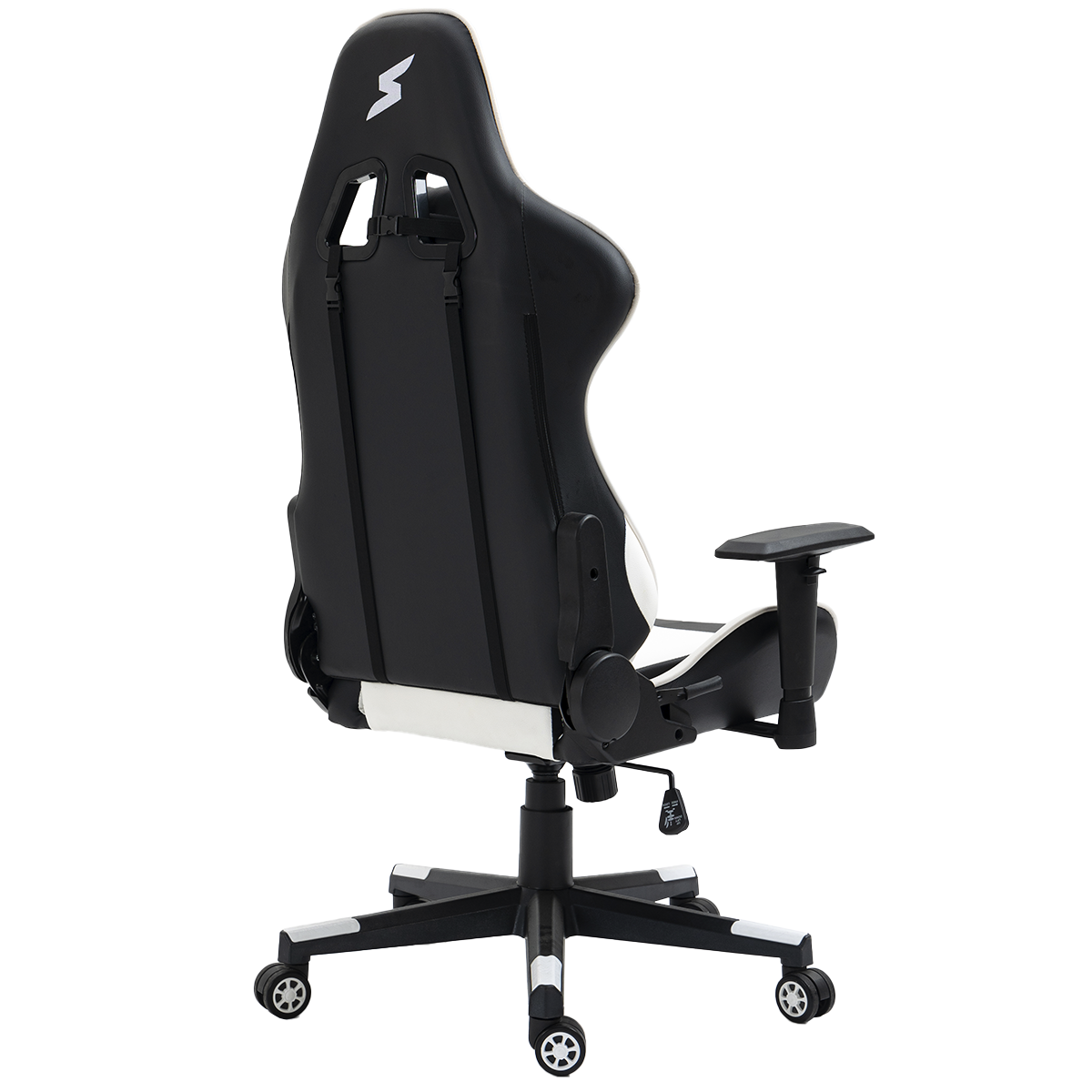 Cadeira Gamer SuperFrame Godzilla, Reclinável, Preto e Branco