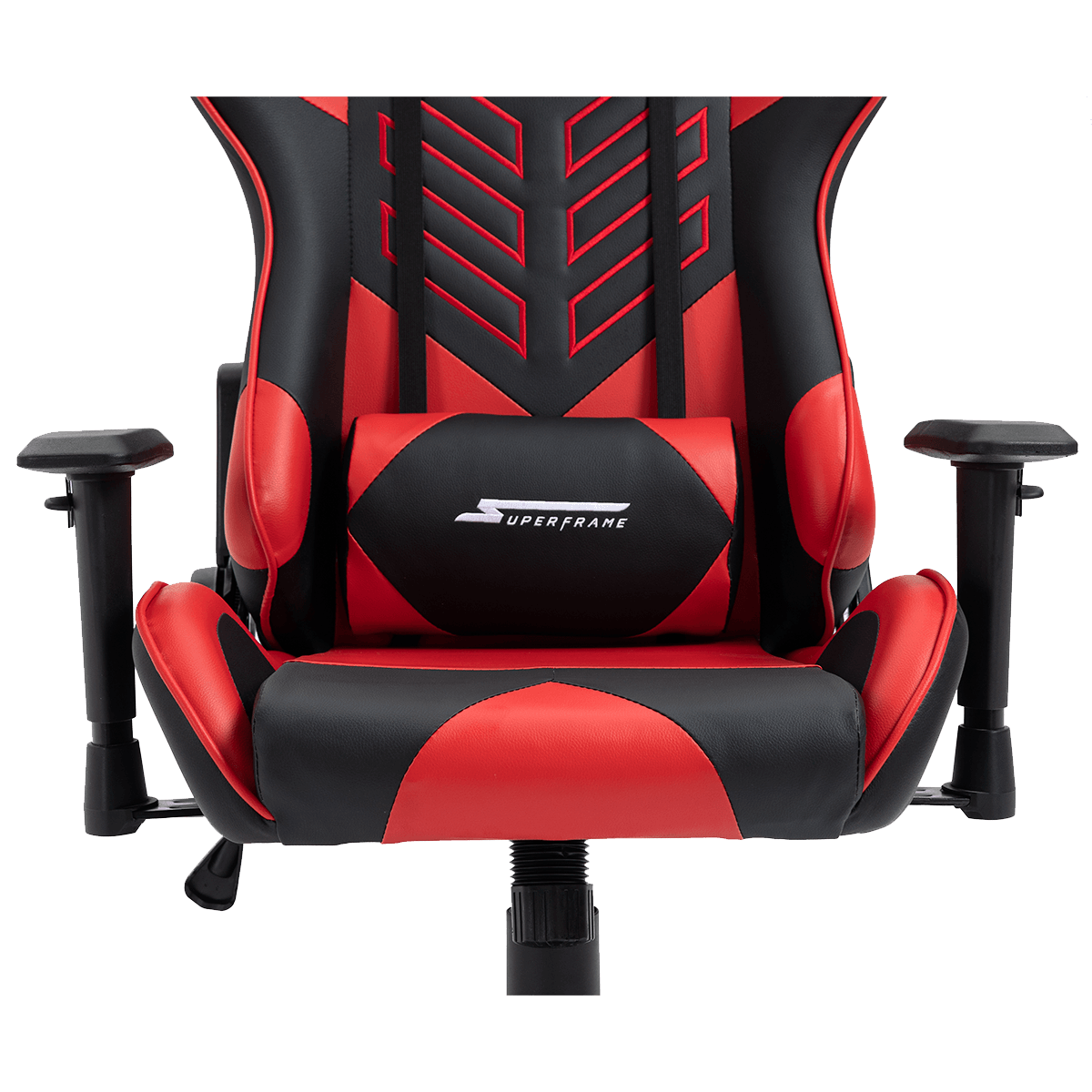Cadeira Gamer SuperFrame Godzilla, Reclinável, Preto e Vermelho