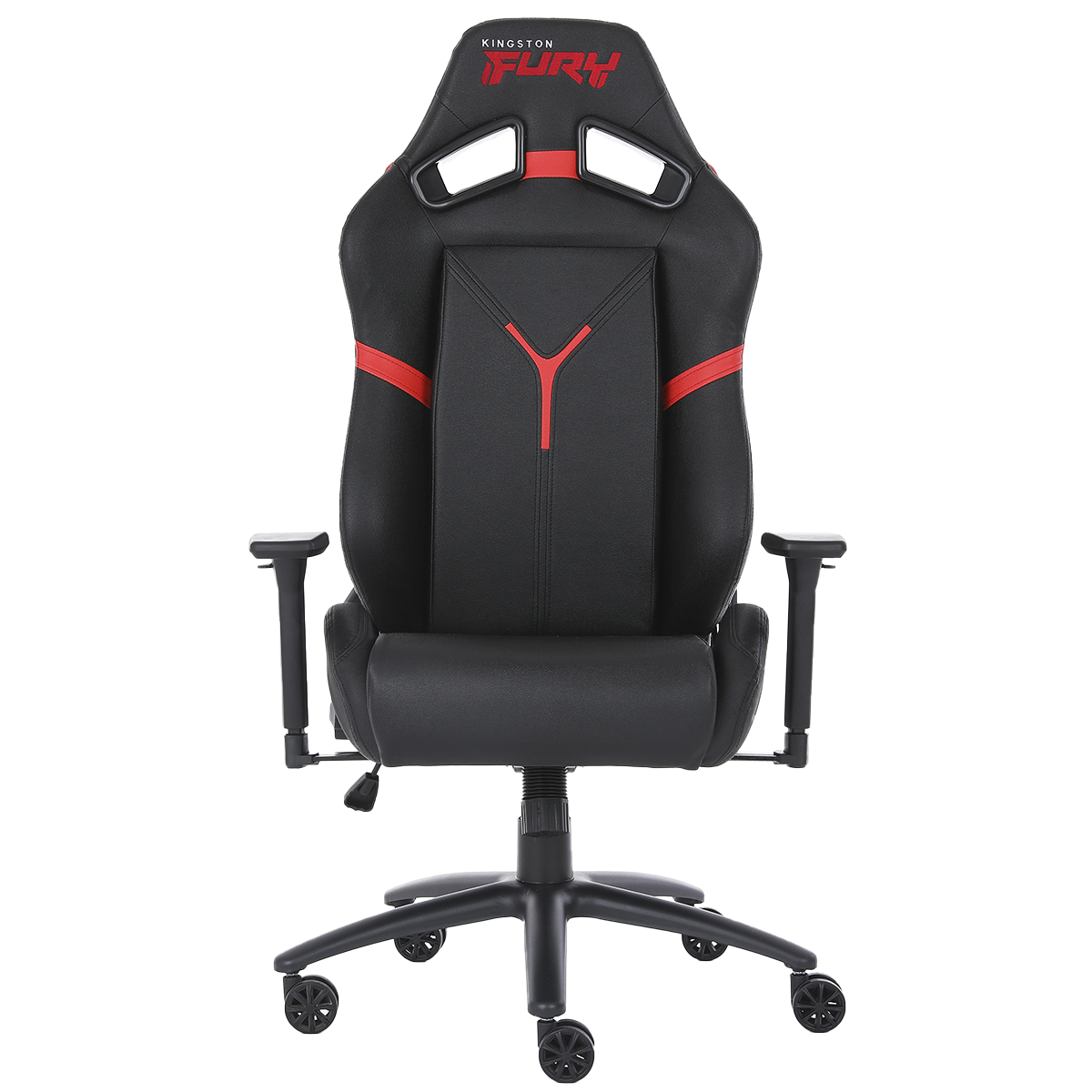 Cadeira Gamer SuperFrame Kingston Fury, Reclinável, 3D, Preta e Vermelha