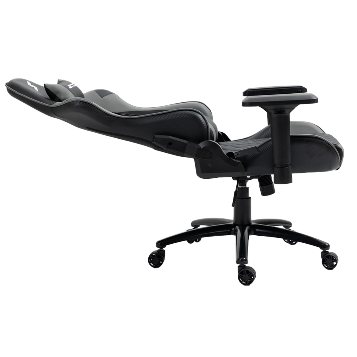 Cadeira Gamer SuperFrame Knight, Reclinável, Preto e Cinza