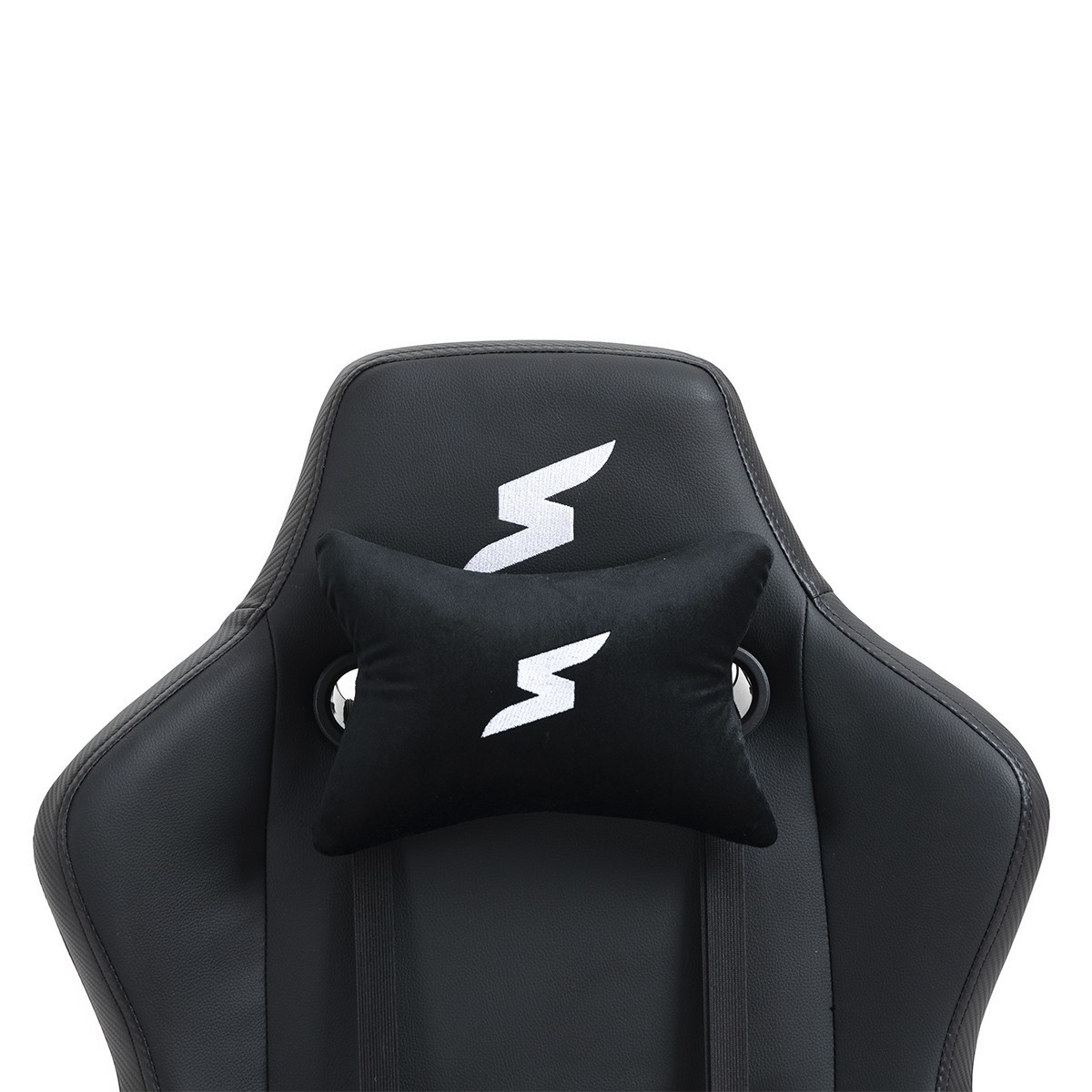 Cadeira Gamer SuperFrame Kong, Reclinável, Preto e Branco