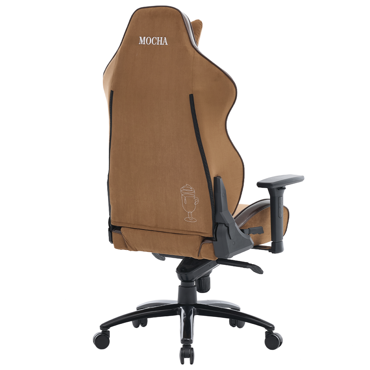 Cadeira Gamer SuperFrame Mocha, Reclinável, 3D, Marrom, SF-CH-MCR3DBWF