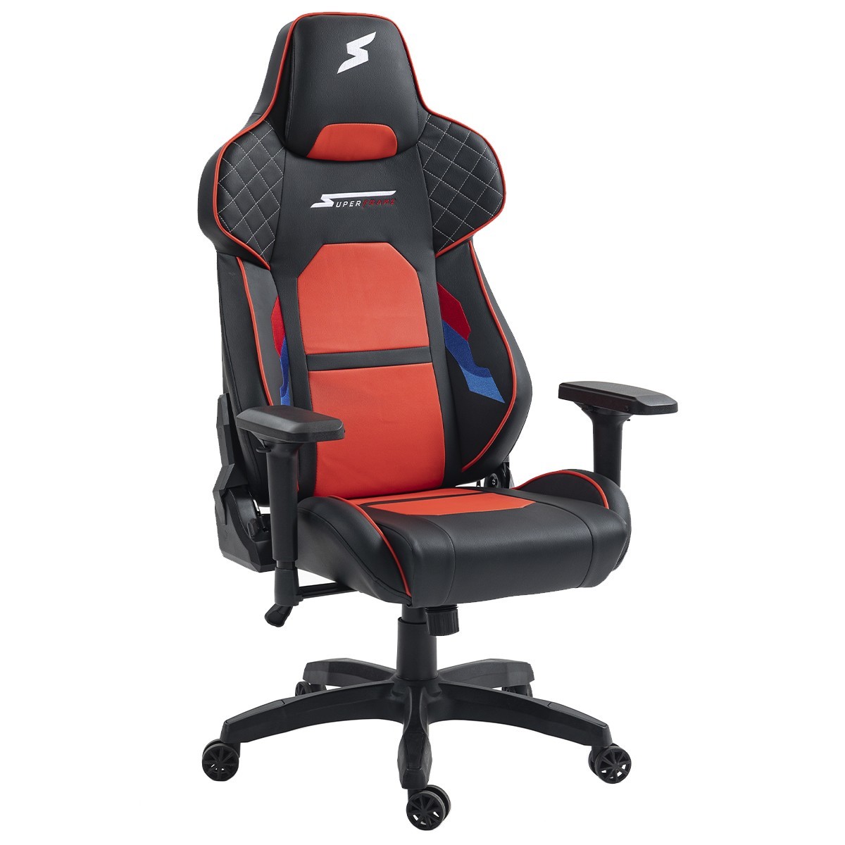 Cadeira Gamer SuperFrame Nitro, Reclinável, 4D, Preto e Vermelho, CSF-NITRO