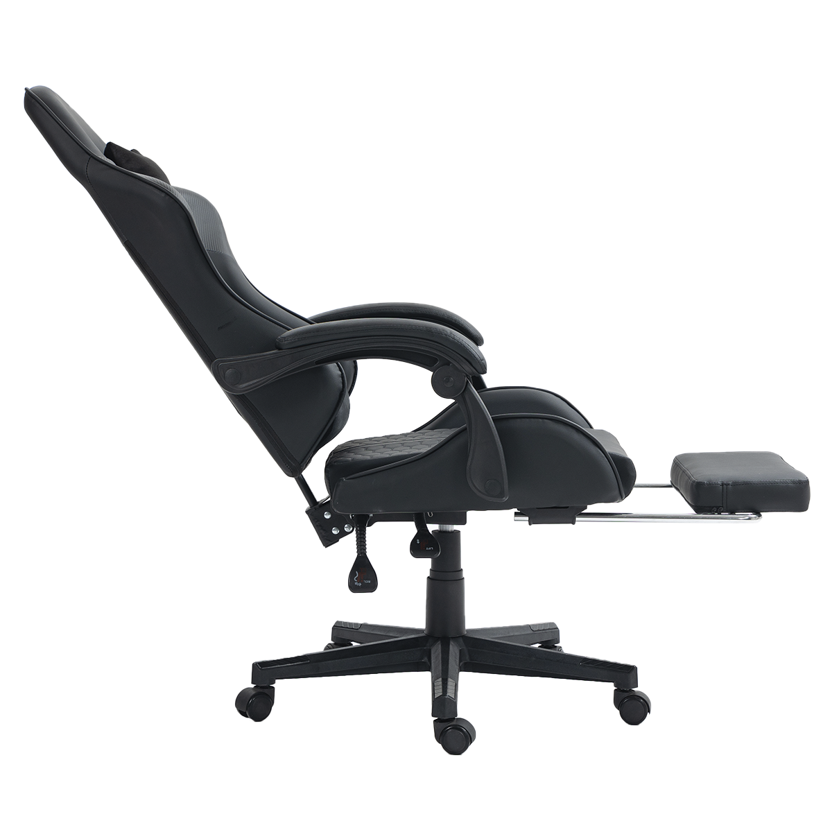 Cadeira Gamer SuperFrame Rocket, Reclinável, Preto, SF-CH-RCR0DBL