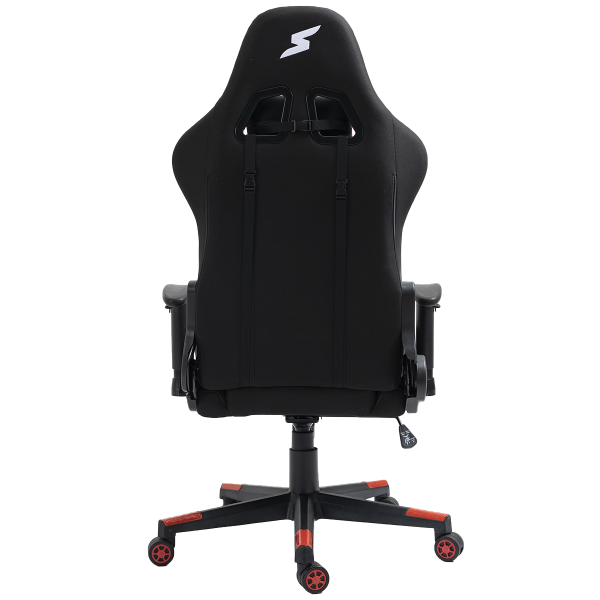 Cadeira Gamer SuperFrame Speed, Reclinável, Tecido, Preto e Vermelho