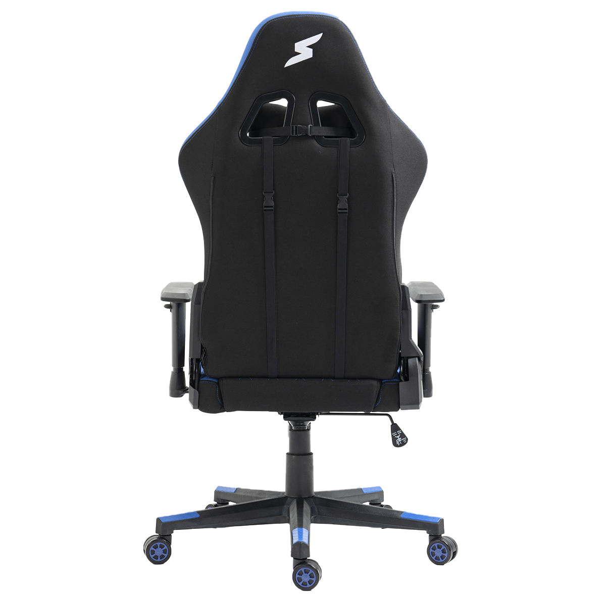 Cadeira Gamer SuperFrame Sport, Reclinável, 2D, Preta e Azul