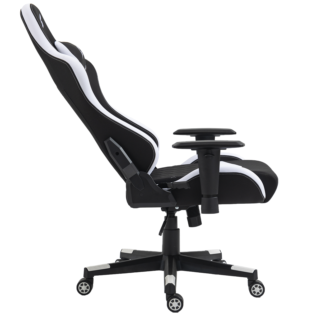 Cadeira Gamer SuperFrame Sport, Reclinável, 2D, Preta e Branca