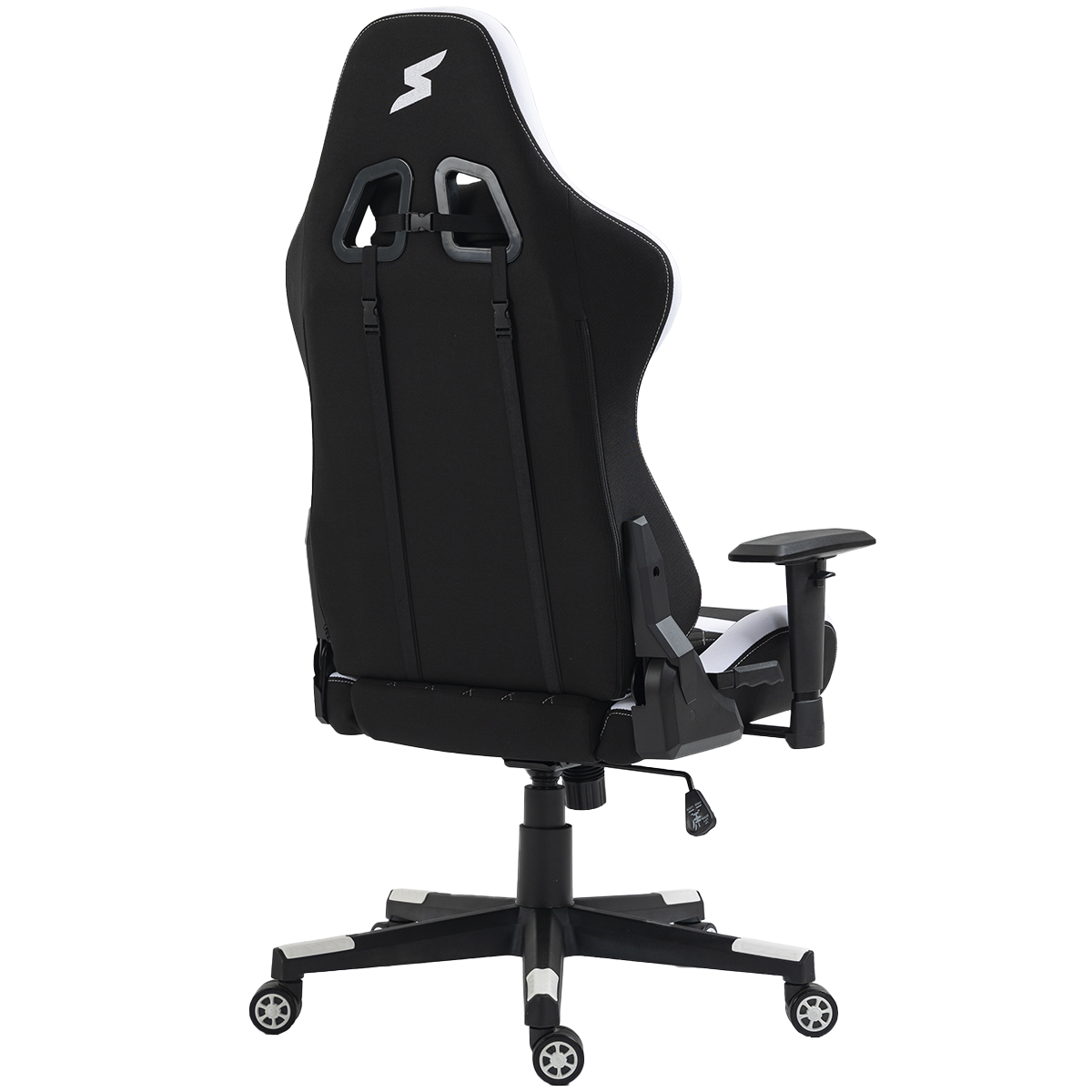 Cadeira Gamer SuperFrame Sport, Reclinável, 2D, Preta e Branca