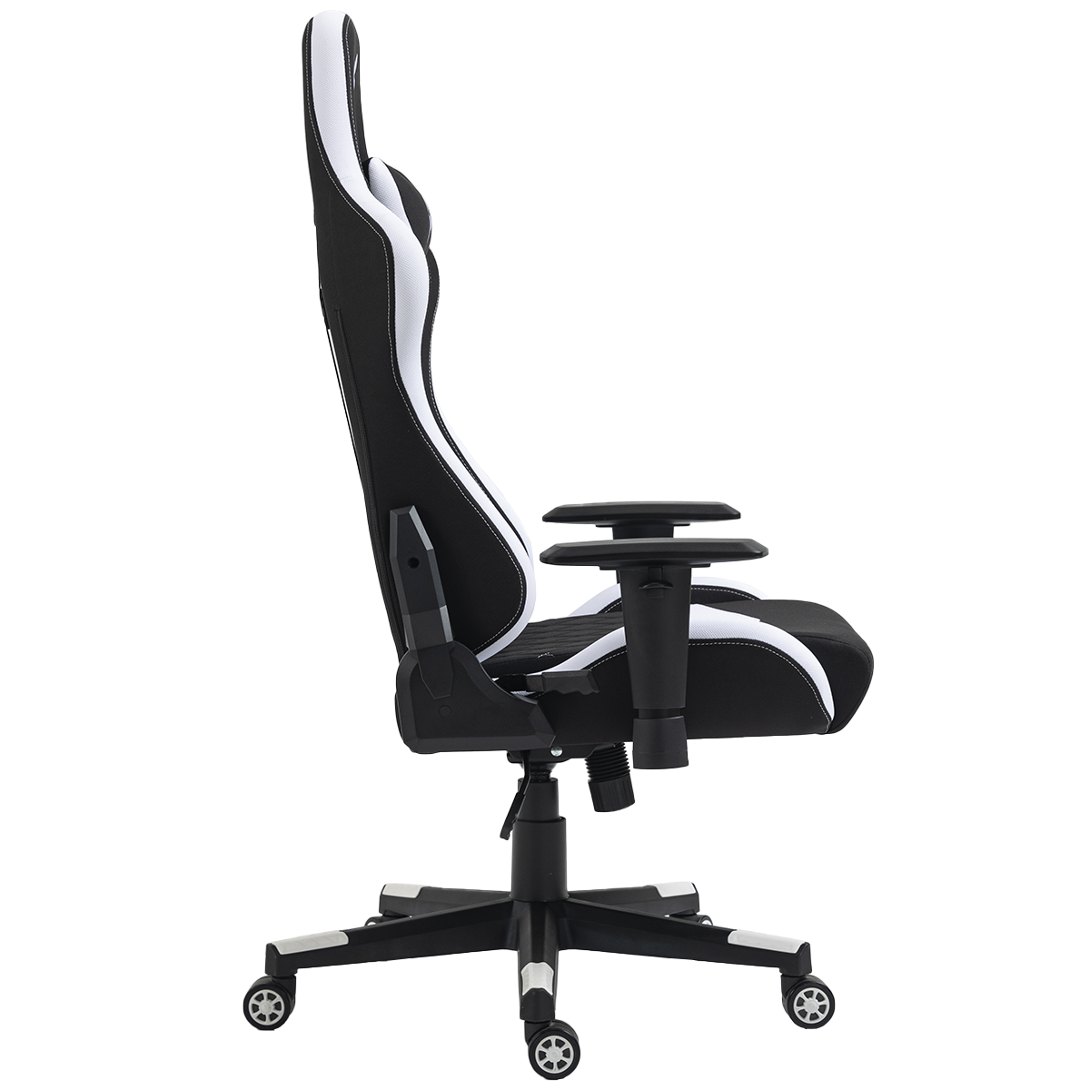 Cadeira Gamer SuperFrame Sport, Reclinável, 2D, Preta e Branca