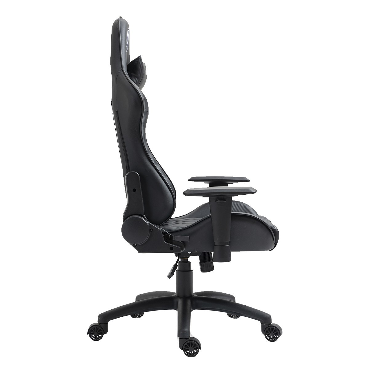 Cadeira Gamer TecnoArt Black Shadow, Reclinável, Preto, CGT-8023-P