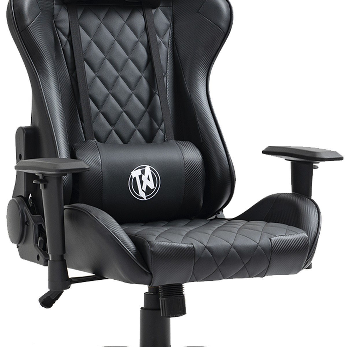 Cadeira Gamer TecnoArt Black Shadow, Reclinável, Preto, CGT-8023-P