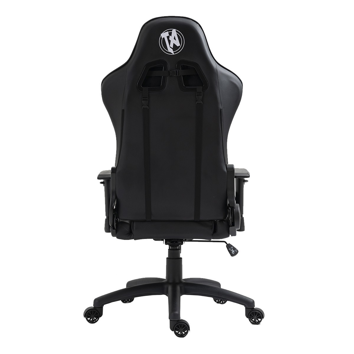 Cadeira Gamer TecnoArt Enigma, Reclinável, Preto, Branco e Azul, CGT-8037-PA
