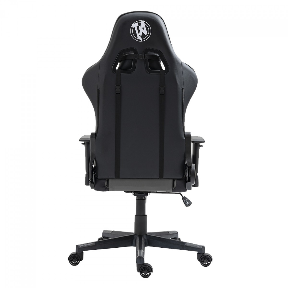 Cadeira Gamer TecnoArt Ultimate, Reclinável, Preto e Cinza, CGT-8027-PC