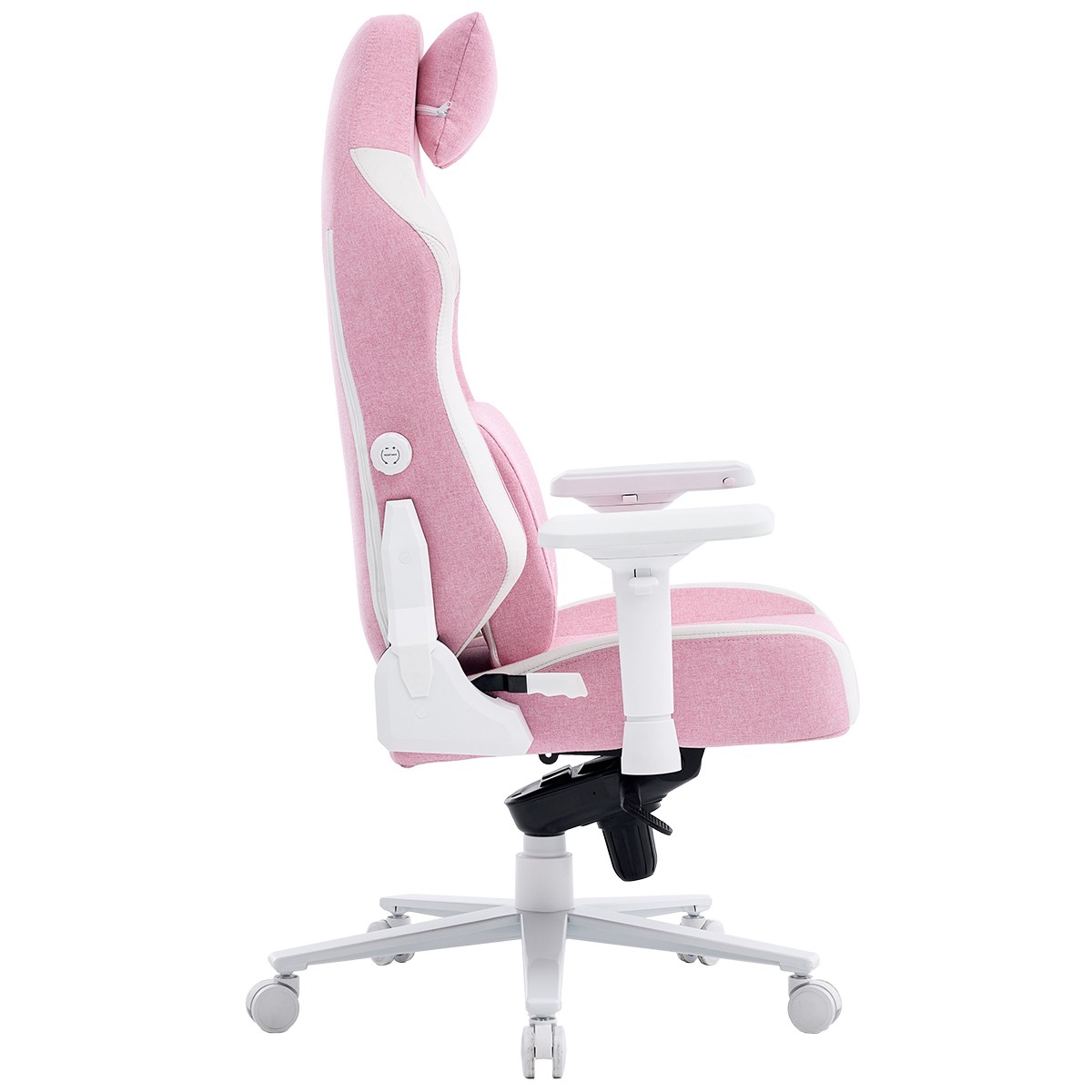 Cadeira Gamer Terabyte New Style, Reclinável, 4D, Tecido, Rosa e Branca ...