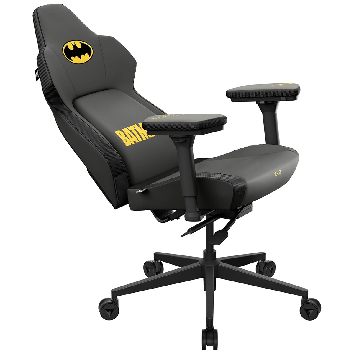 Cadeira Gamer ThunderX3 CORE Smart Batman, Ajustável, 3D, Preto e Amarelo