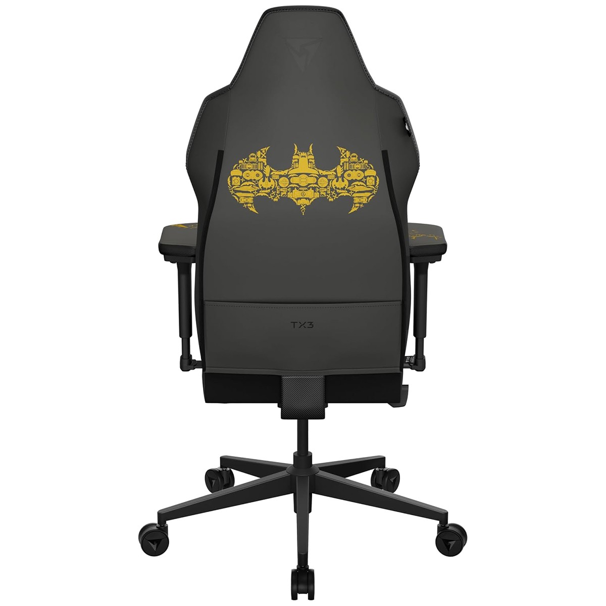 Cadeira Gamer ThunderX3 CORE Smart Batman, Ajustável, 3D, Preto e Amarelo