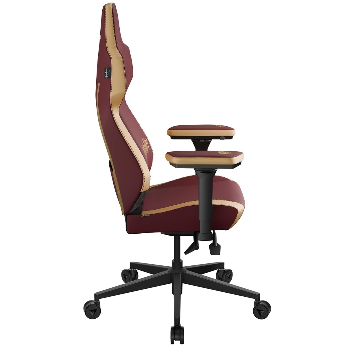 Cadeira Gamer ThunderX3 CORE Smart Harry Potter, Ajustável, 3D, Bordô e Dourado