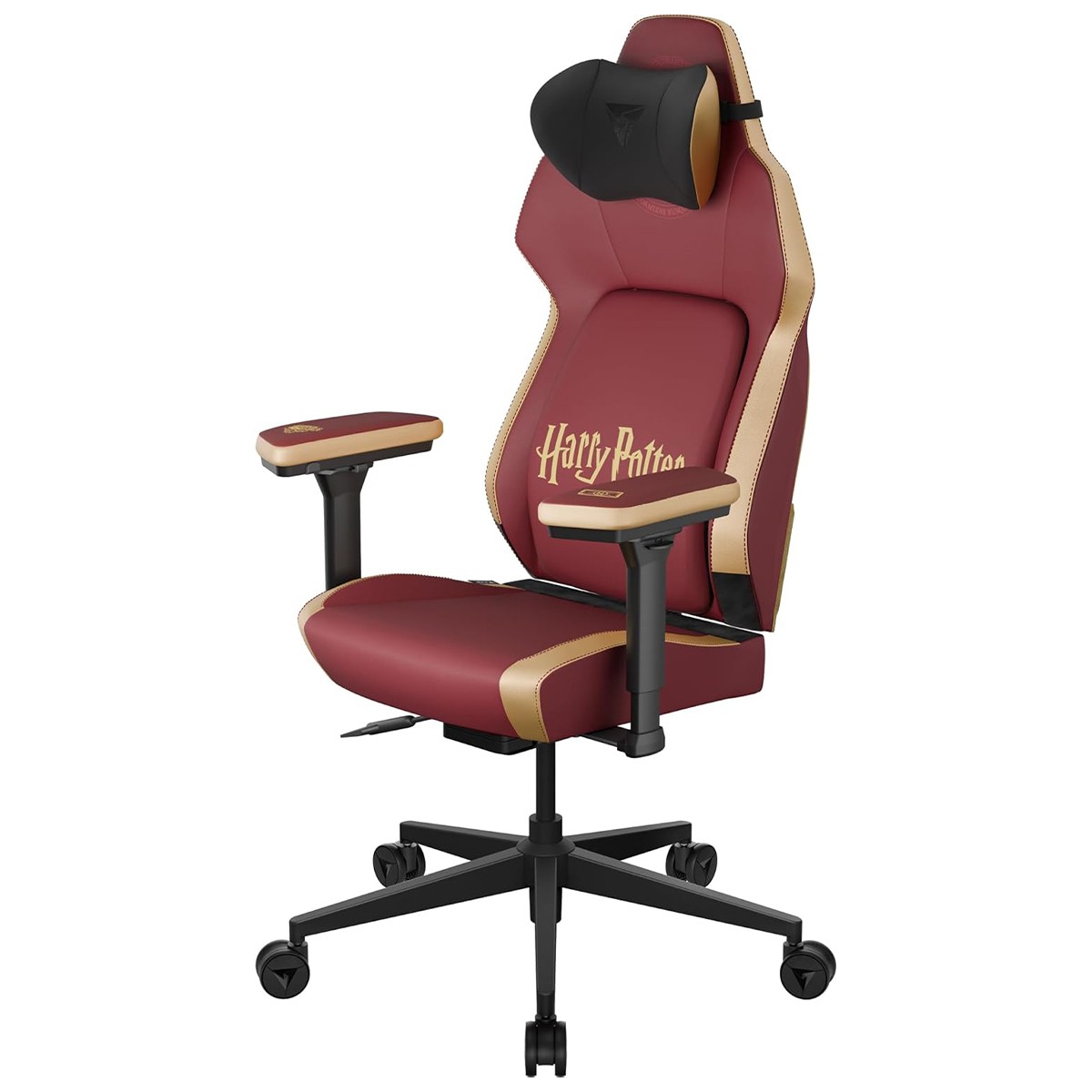 Cadeira Gamer ThunderX3 CORE Smart Harry Potter, Ajustável, 3D, Bordô e Dourado
