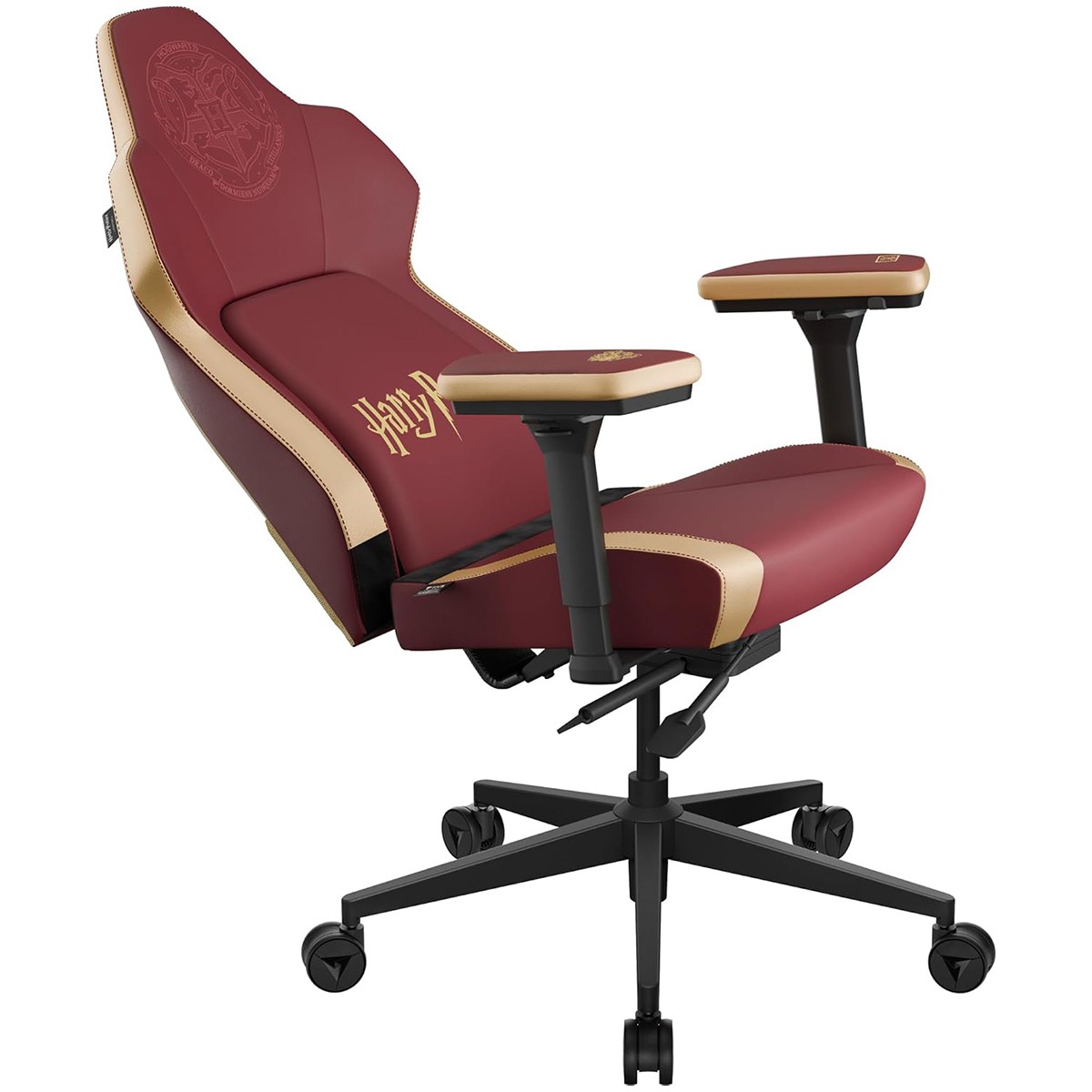 Cadeira Gamer ThunderX3 CORE Smart Harry Potter, Ajustável, 3D, Bordô e Dourado