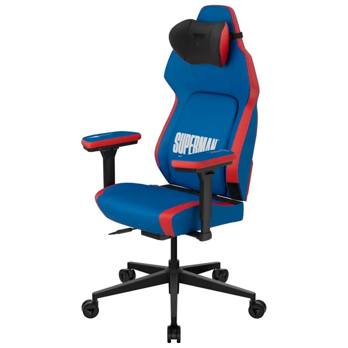 Cadeira Gamer ThunderX3 CORE Smart Superman, Ajustável, 3D, Azul e Vermelho