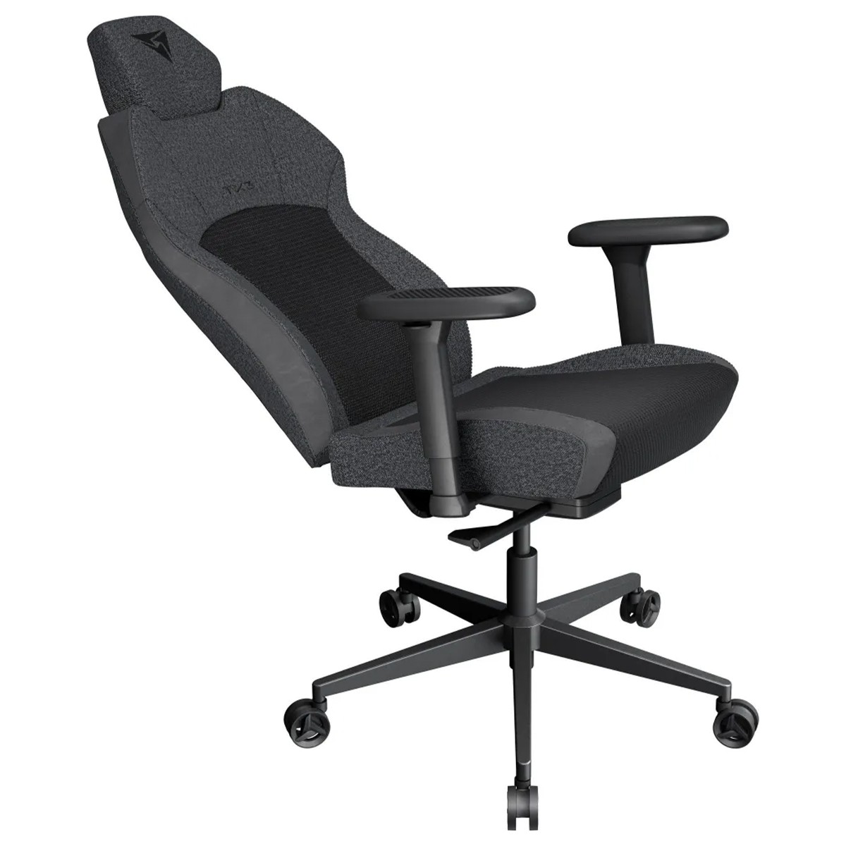 Cadeira Gamer ThunderX3 Solo 360 Mesh Preta, Ajustável, 3D, Preto e Cinza
