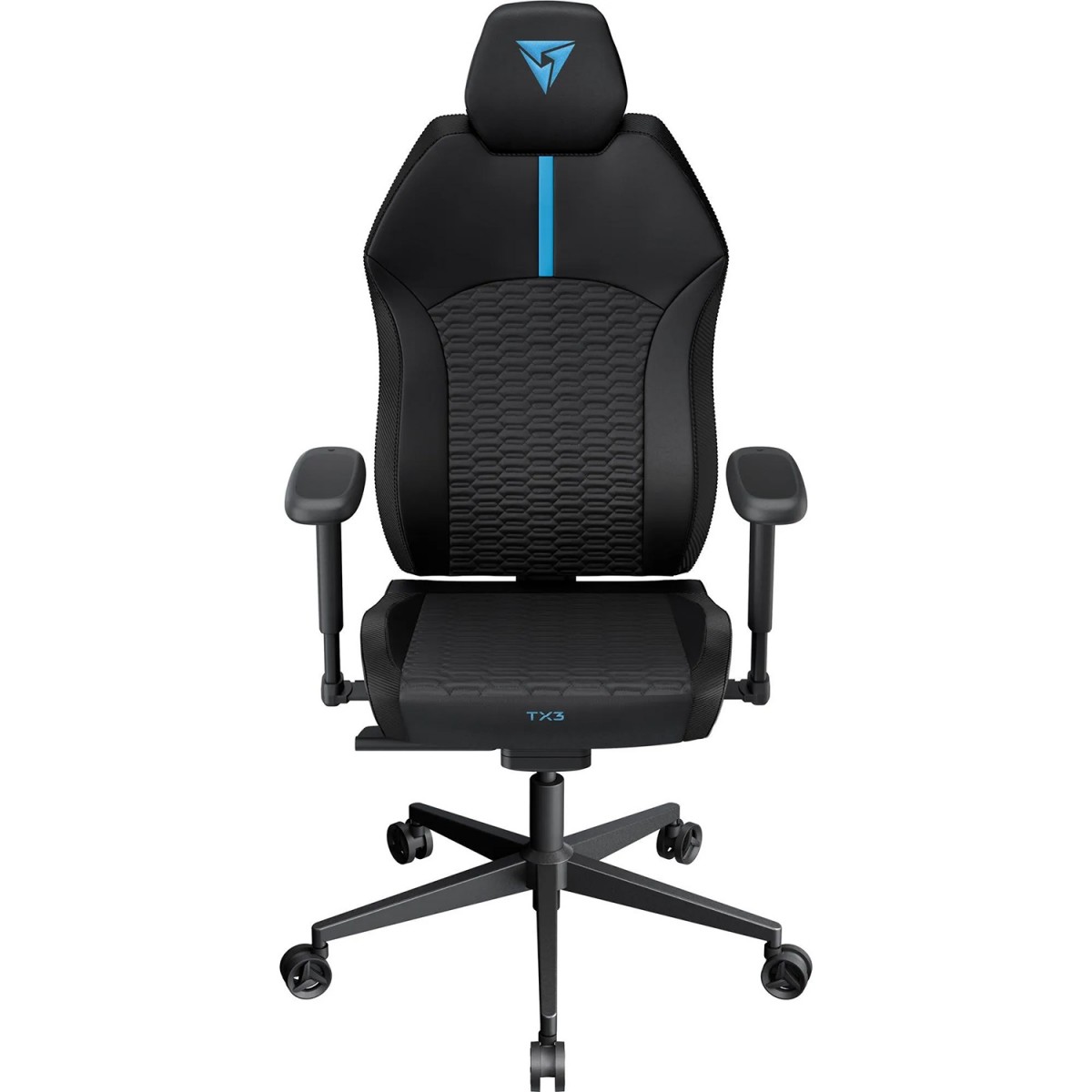 Cadeira Gamer ThunderX3 Solo 360 Racer Azul, Ajustável, 3D, Preta e Azul