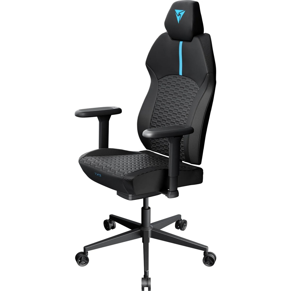 Cadeira Gamer ThunderX3 Solo 360 Racer Azul, Ajustável, 3D, Preta e Azul