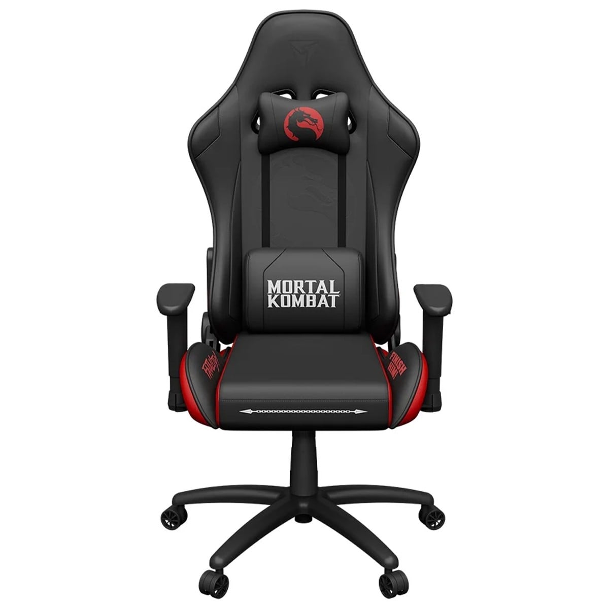 Cadeira Gamer ThunderX3 TGC12 Mortal Kombat, Ajustável, Reclinável, Preto e Vermelho
