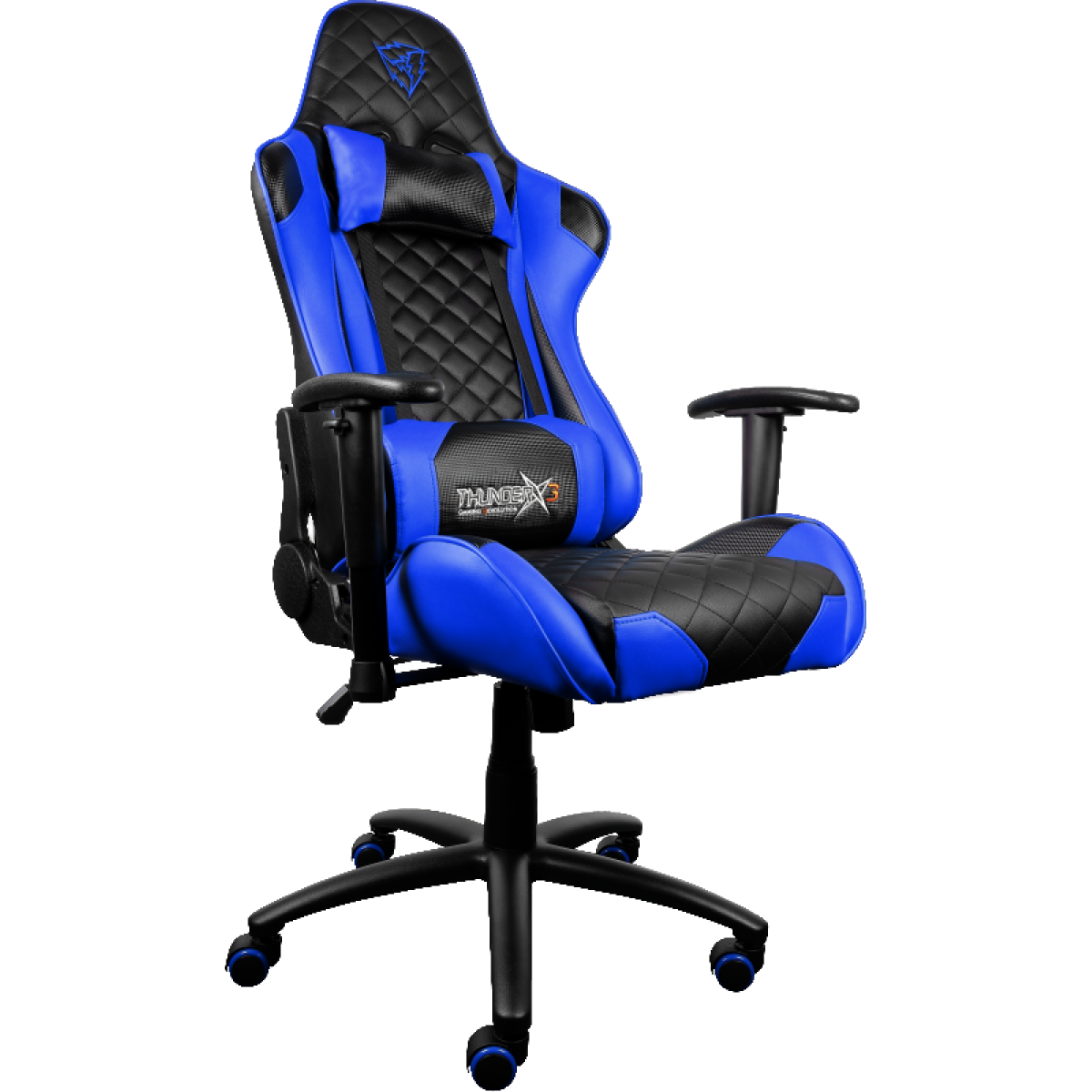 Cadeira Gamer Thunderx3 TGC12, Black-Blue