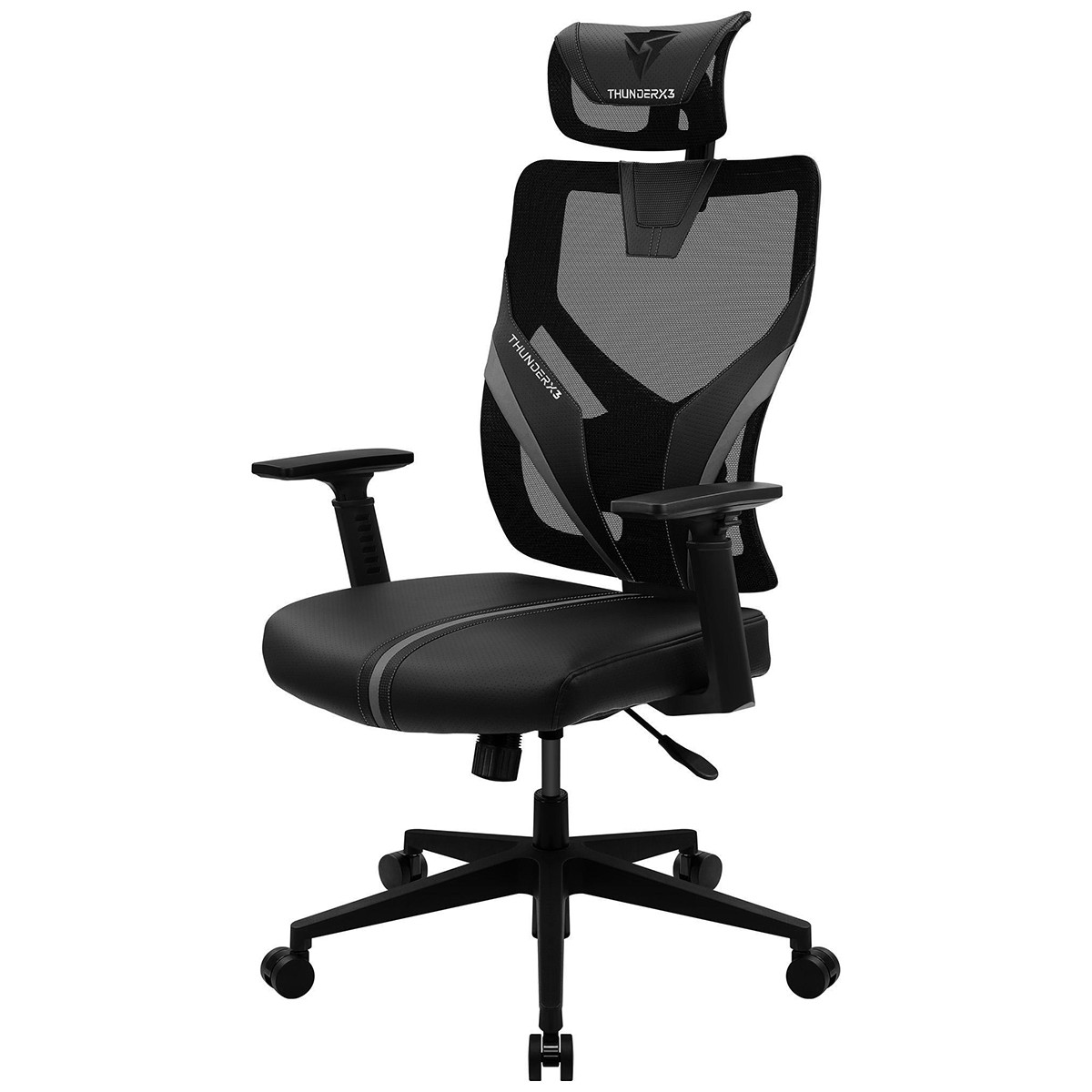 Cadeira Gamer ThunderX3 YAMA1 Ergonomica, Reclinável, Preta