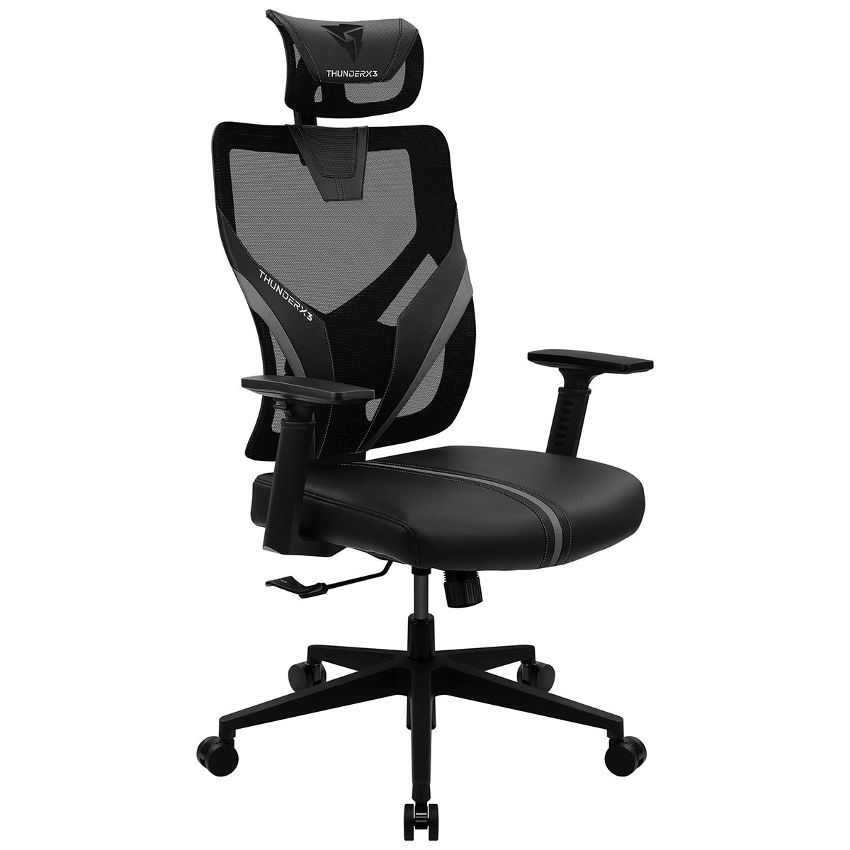 Cadeira Gamer ThunderX3 YAMA1 Ergonomica, Reclinável, Preta