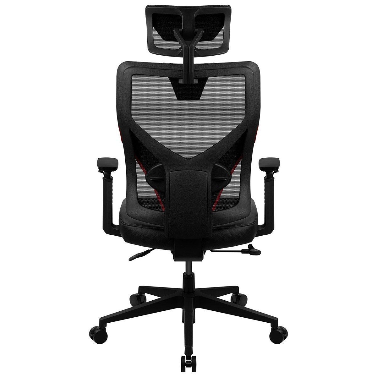 Cadeira Gamer ThunderX3 YAMA1 Ergonomica, Reclinável, Preta/Vermelha