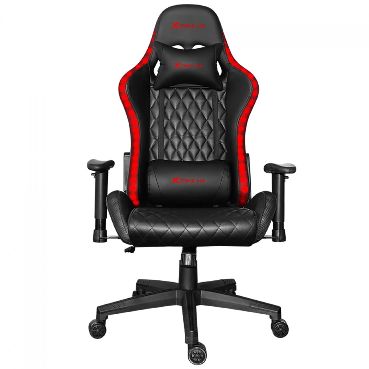 Cadeira Gamer Xtrike Me GC-907, RGB, Ajustável, Reclinável, Preto