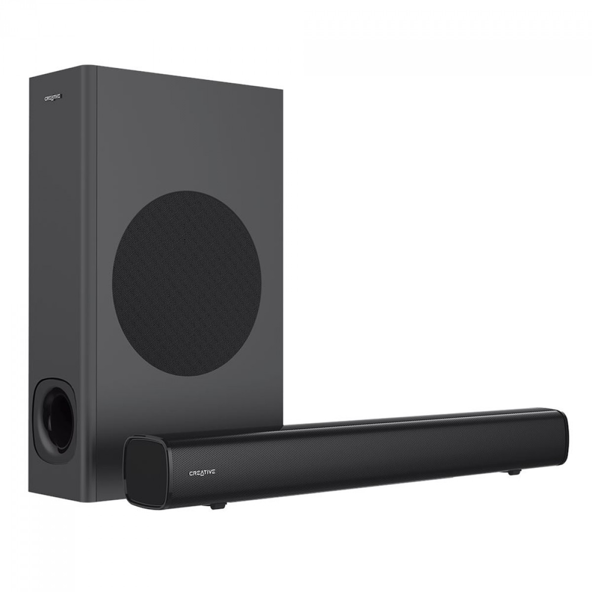 Caixa De Som Creative Stage High-Performance, Bluetooth/USB/3.5mm, Black, Com Controle Remoto, 51MF8360AA000