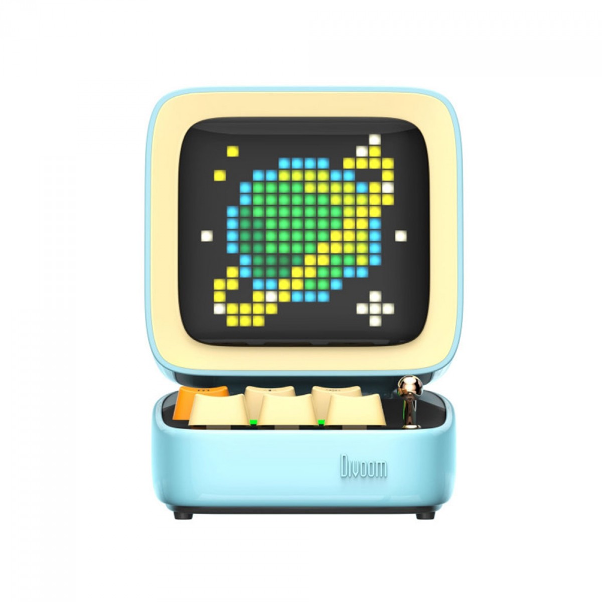 Caixa de Som Divoom Ditoo Pro, Pixel Art, Game Retro, Bluetooth, Blue, 90100058206