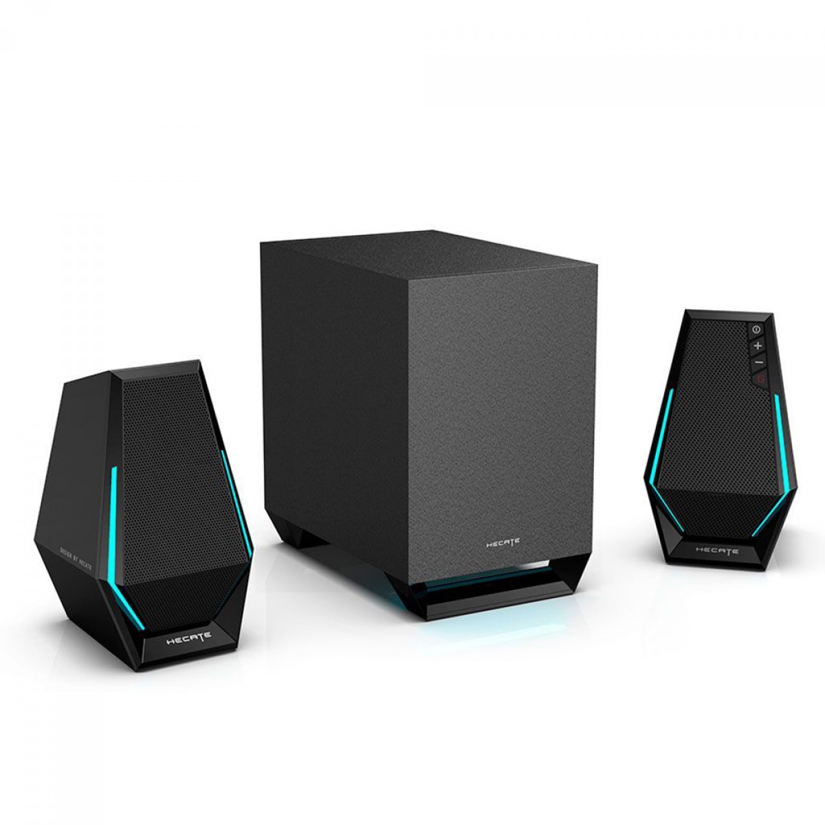 Caixa de Som Gamer Edifier Hecate G1500 MAX, RGB, 30W RMS, Bluetooth, Type-C e 3.5mm, Preto