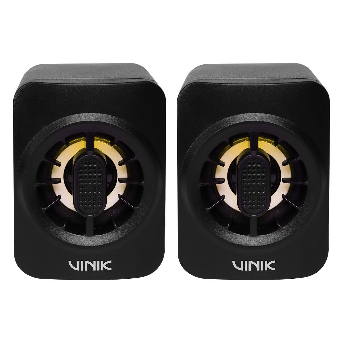 Caixa De Som Gamer Vinik Eclipse, LED Rainbow, USB, 6W, Preto, VSPKG6WEC
