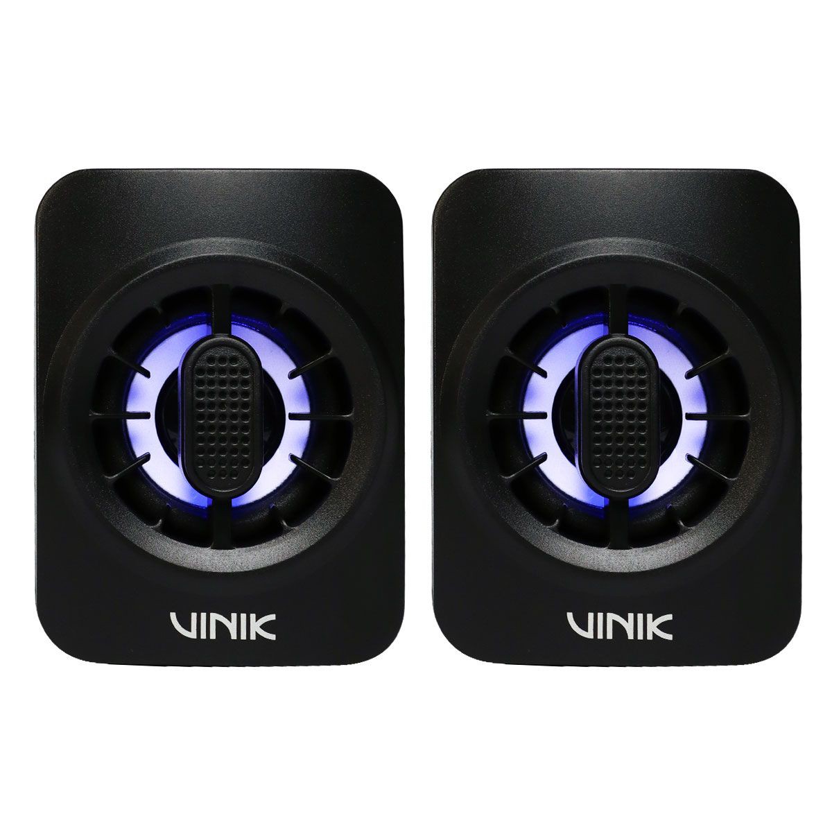 Caixa De Som Gamer Vinik Eclipse, LED Rainbow, USB, 6W, Preto, VSPKG6WEC