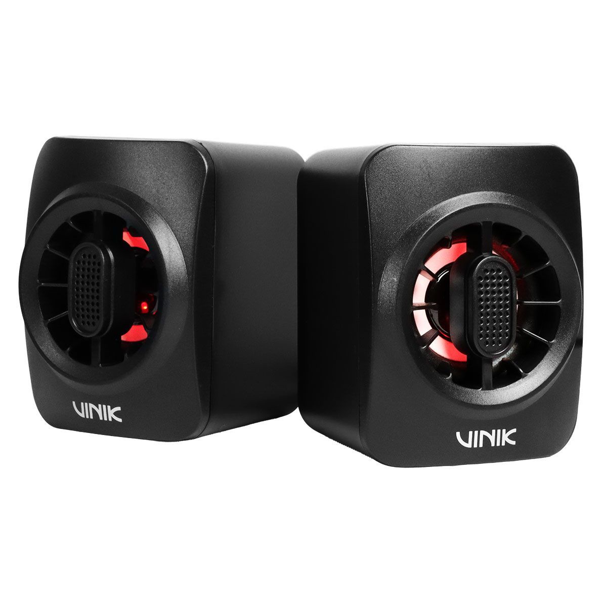 Caixa De Som Gamer Vinik Eclipse, LED Rainbow, USB, 6W, Preto, VSPKG6WEC