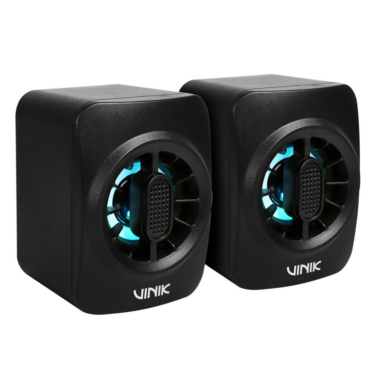 Caixa De Som Gamer Vinik Eclipse, LED Rainbow, USB, 6W, Preto, VSPKG6WEC