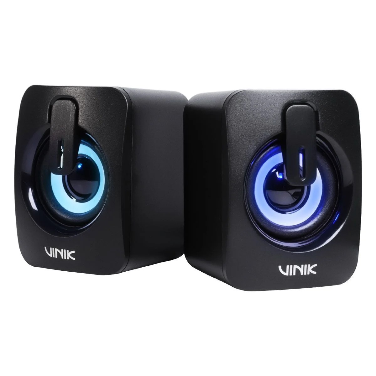 Caixa De Som Gamer Vinik Galaxy, LED Rainbow, USB, 6W, Preto, VSPKG6WGL